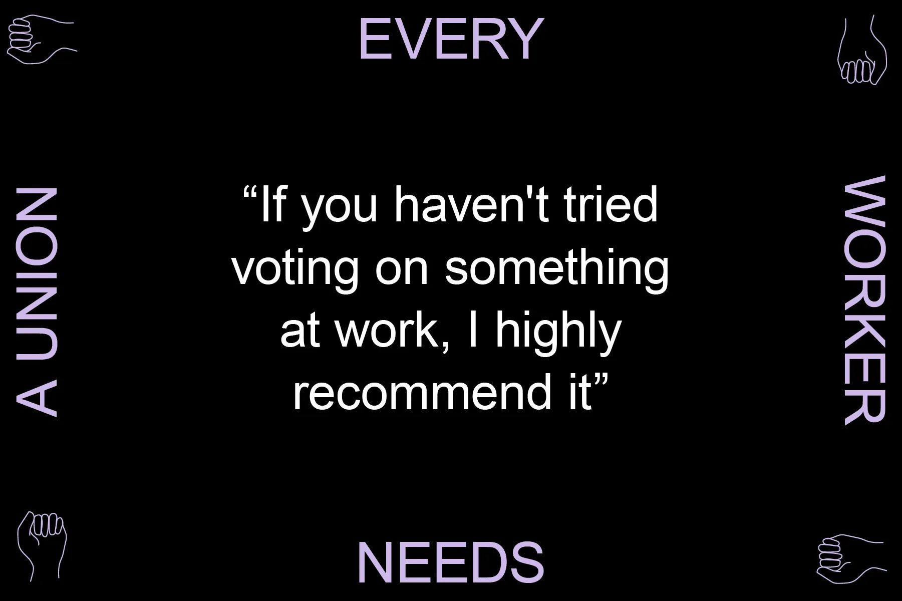 If you haven't tried voting on something at work, I highly recommend it